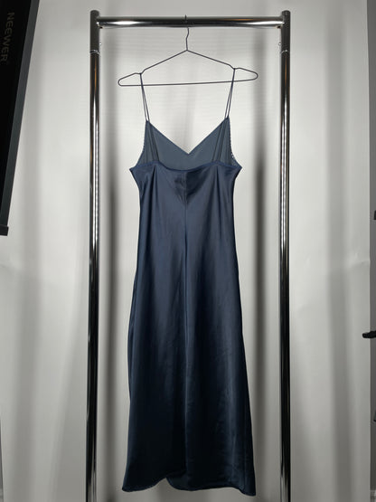 Vintage Navy Slip Dress
