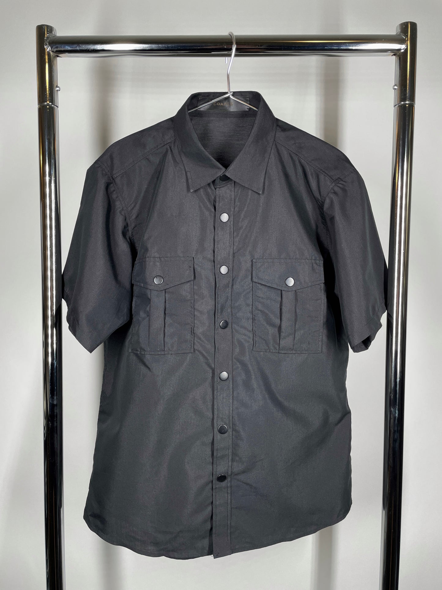 Black Snap Short Sleeve